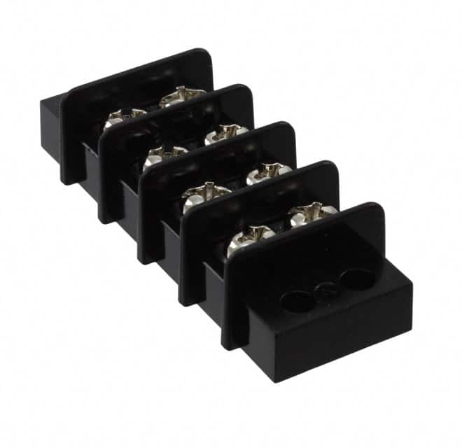 1546306-4 CONN BARRIER STRIP 4CIRC 0.374"