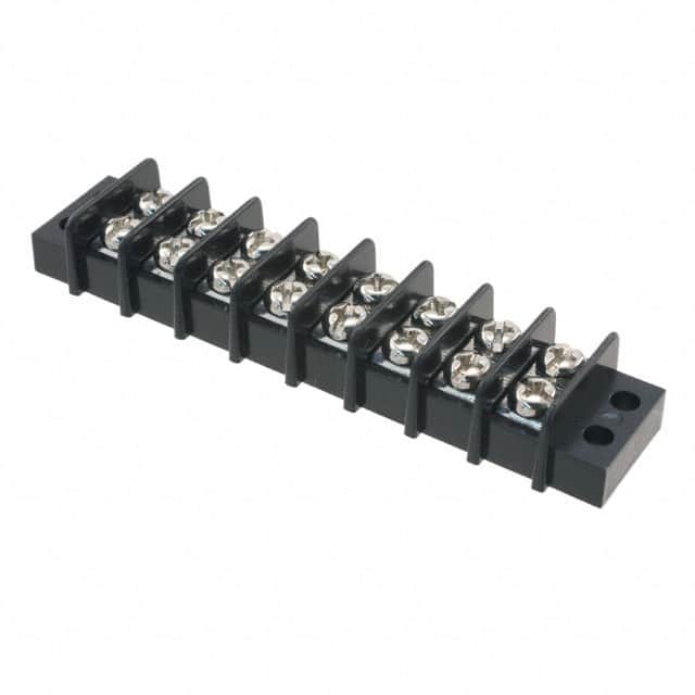 1546306-8 CONN BARRIER STRIP 8CIRC 0.374"