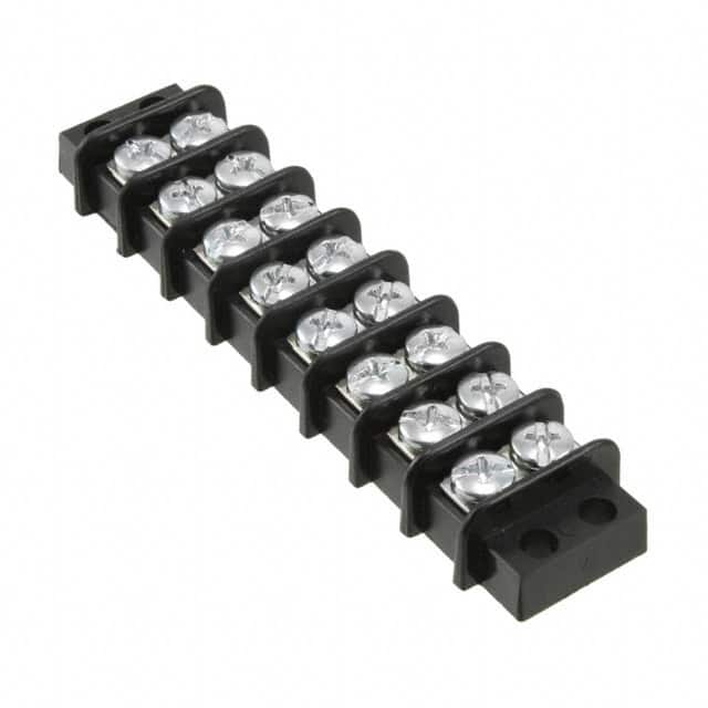 0387700108 CONN BARRIER STRIP 8CIRC 0.375"