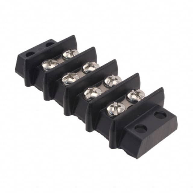 4-142 CONN BARRIER STRIP 4CIRC 0.563"