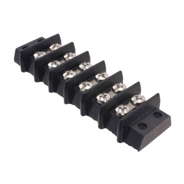 6-142 CONN BARRIER STRIP 6CIRC 0.563"