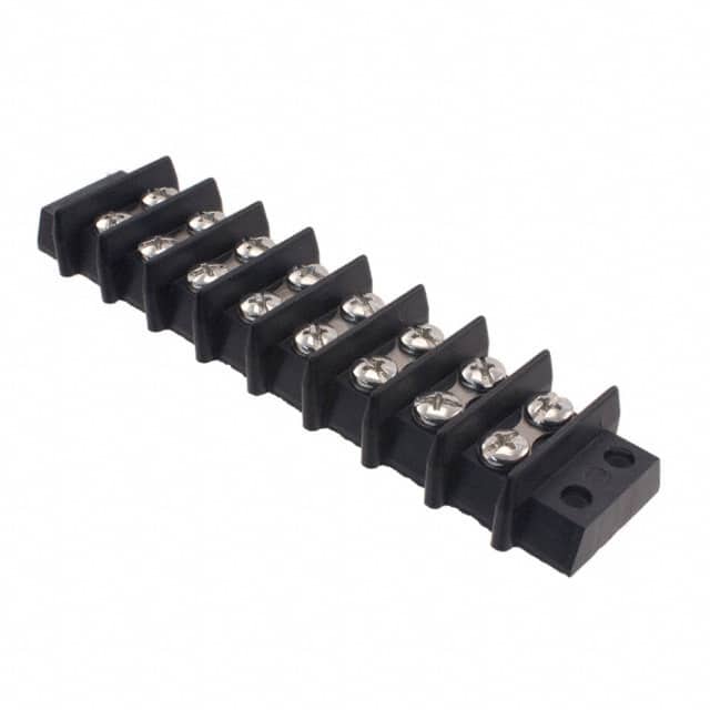 8-142 CONN BARRIER STRIP 8CIRC 0.563"