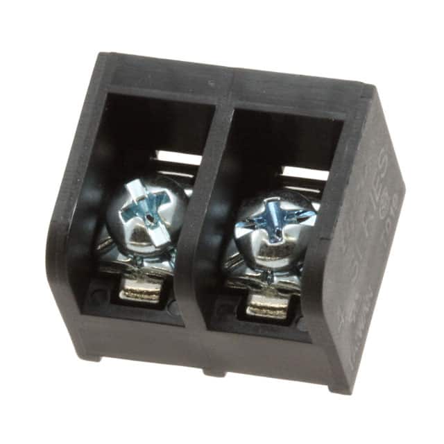 4PCV-02-006 CONN BARRIER STRIP 2CIRC 0.325"