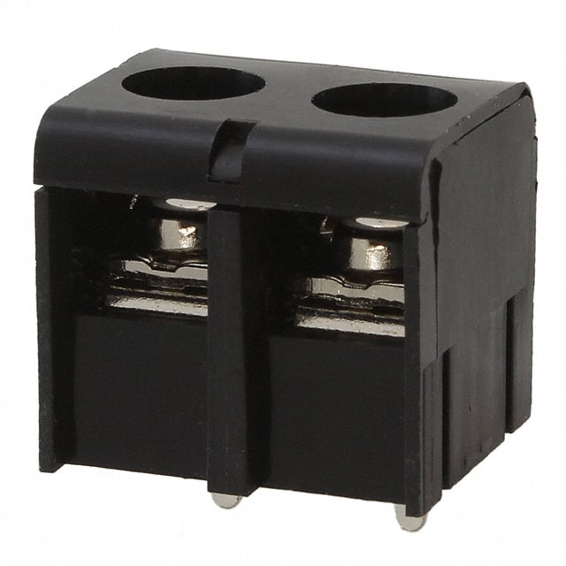 1546833-2 CONN BARRIER STRIP 2CIRC 0.375"