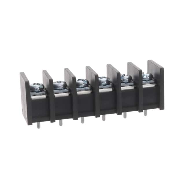YK5110603000G CONN BARRIER STRIP 6CIRC 0.374"