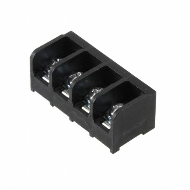 6PCV-04-006 CONN BARRIER STRIP 4CIRC 0.375"