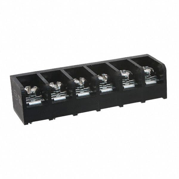 OSTYK44106030 CONN BARRIER STRIP 6CIRC 0.374"