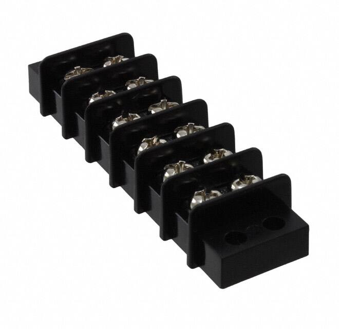 1546306-6 CONN BARRIER STRIP 6CIRC 0.374"