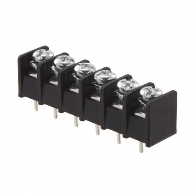 4DB-P108-06 CONN BARRIER STRIP 6CIRC 0.325"