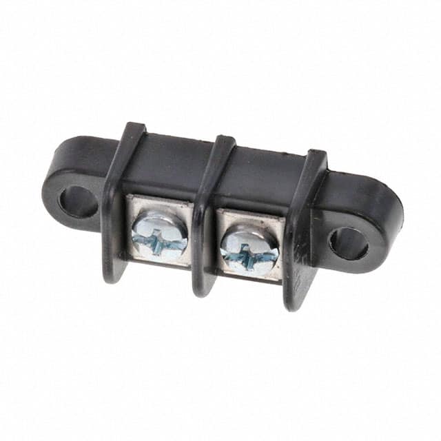 0387406102 CONN BARRIER STRIP 2CIRC 0.438"