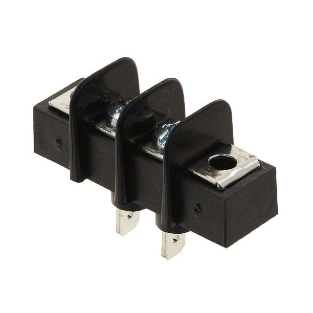 0387216702 CONN BARRIER STRIP 2CIRC 0.375"