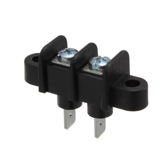 0387416602 CONN BARRIER STRIP 2CIRC 0.438"