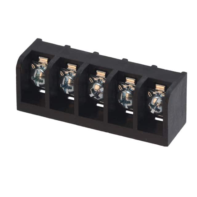 4PCV-05-006 CONN BARRIER STRIP 5CIRC 0.325"
