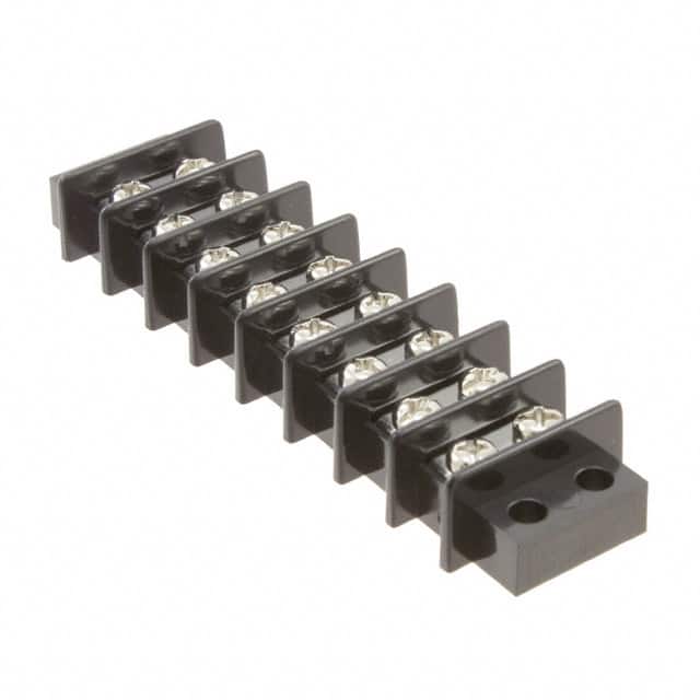 1546670-8 CONN BARRIER STRIP 8CIRC 0.437"