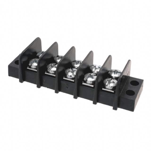 0387600105 CONN BARRIER STRIP 5CIRC 0.375"