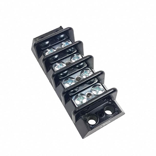 562000040 CONN BARRIER STRIP 4CIRC 0.563"