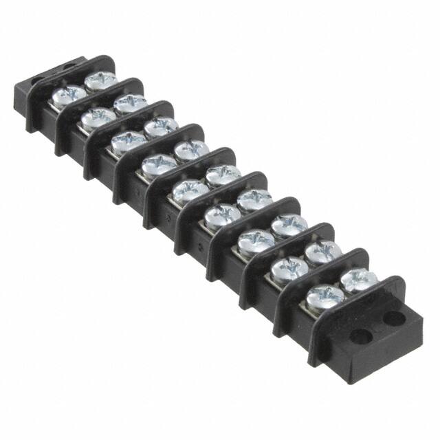 0387700109 CONN BARRIER STRIP 9CIRC 0.375"