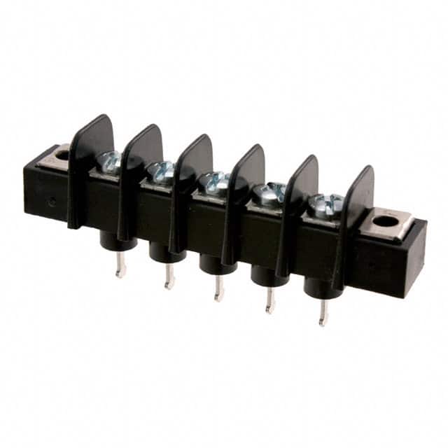 0387203205 CONN BARRIER STRIP 5CIRC 0.375"