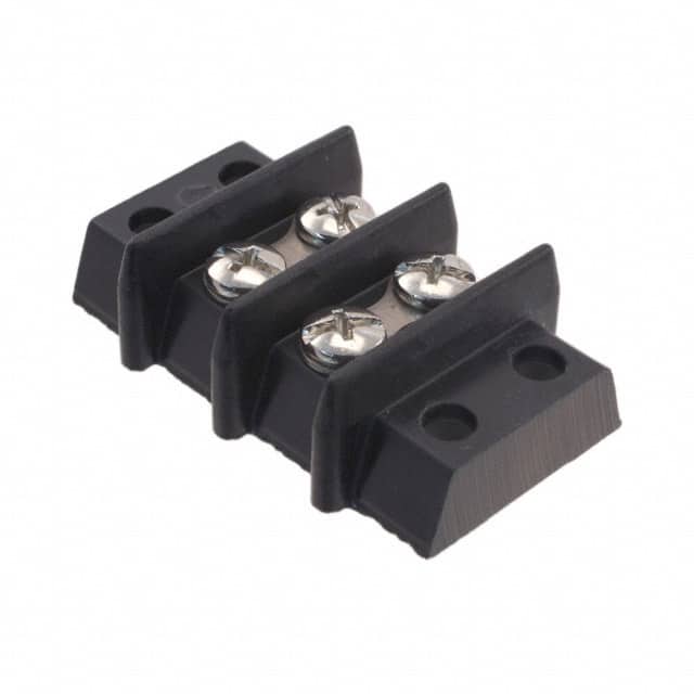 2-142 CONN BARRIER STRIP 2CIRC 0.563"