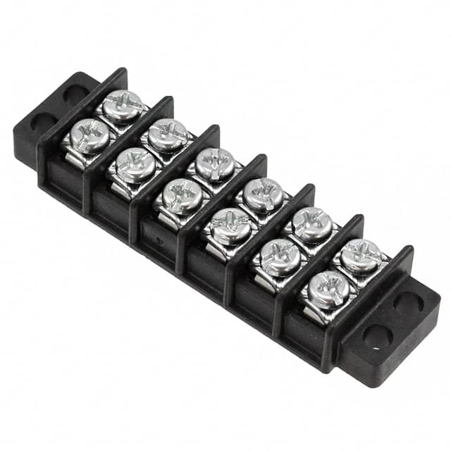 TB100-06SP CONN BARRIER STRIP 6CIRC 0.375"