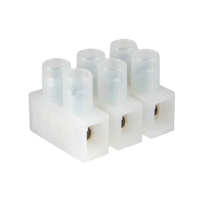 121303 CONN TERM STRIP 3POS SCREW