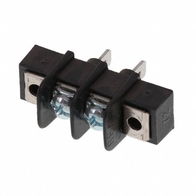 0387217302 CONN BARRIER STRIP 2CIRC 0.375"