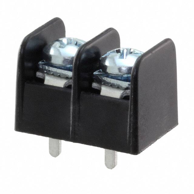0387007502 CONN BARRIER STRIP 2CIRC 0.325"