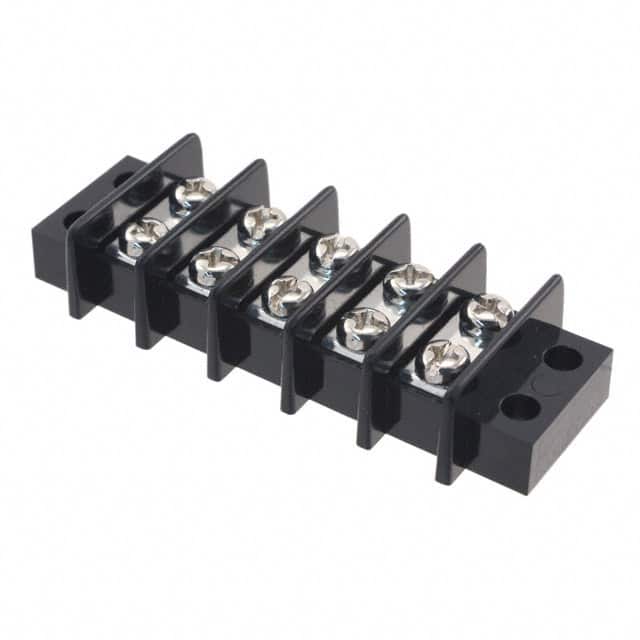 1546670-5 CONN BARRIER STRIP 5CIRC 0.437"