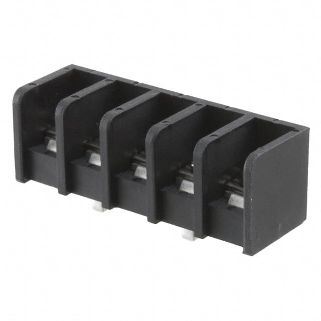 0389690005 CONN BARRIER STRIP 5CIRC 0.5"