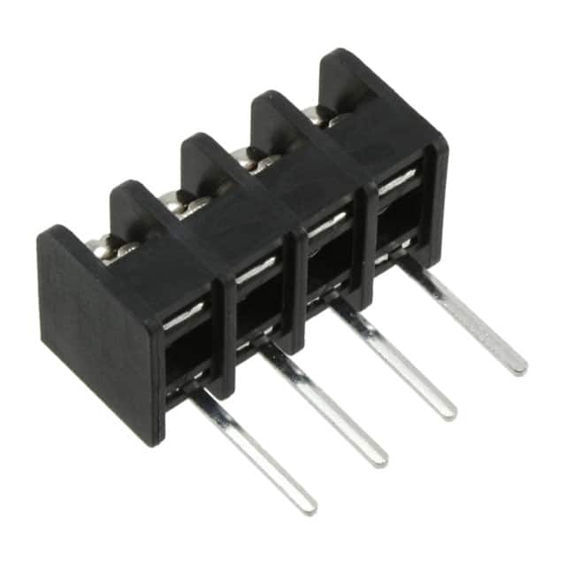 3WWV-04-008 CONN BARRIER STRIP 4CIRC 0.25"