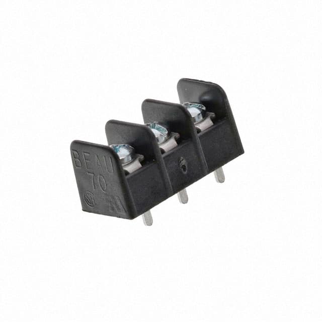 0387006303 CONN BARRIER STRIP 3CIRC 0.325"