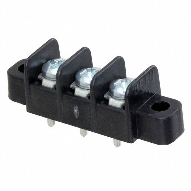 0387006103 CONN BARRIER STRIP 3CIRC 0.325"