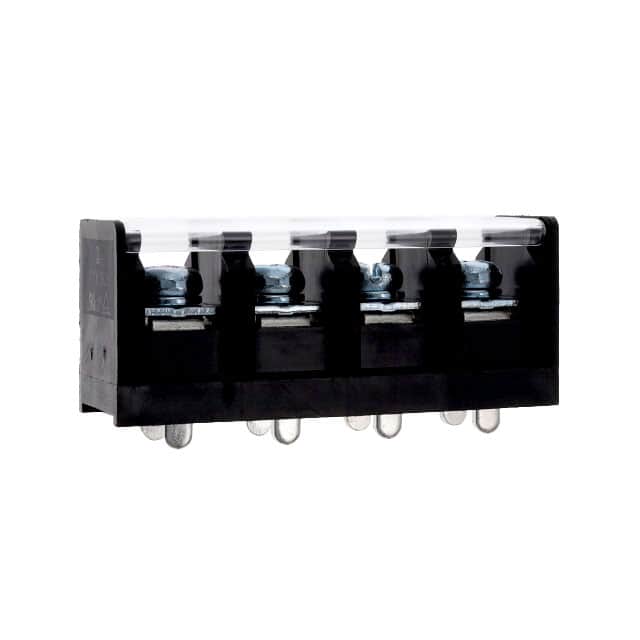 YK9010423000G CONN BARRIER STRIP 4CIRC 0.63"