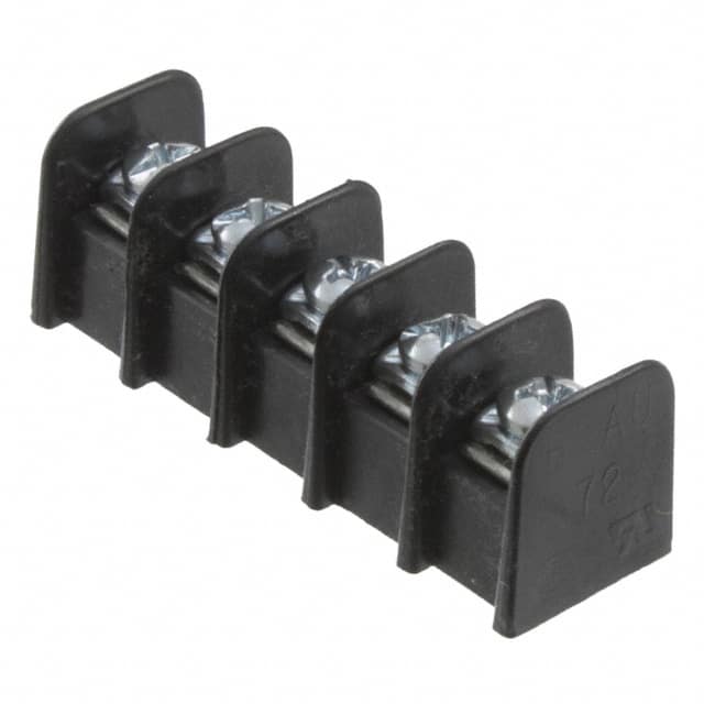 0387207505 CONN BARRIER STRIP 5CIRC 0.375"