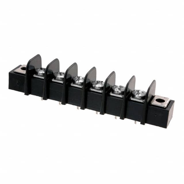 0387206106 CONN BARRIER STRIP 6CIRC 0.375"