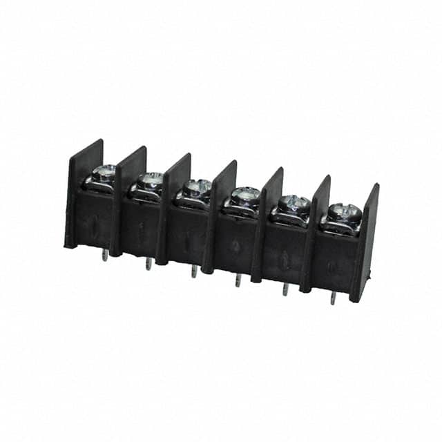 T38111-06-0 CONN BARRIER STRIP 6CIRC 0.375"