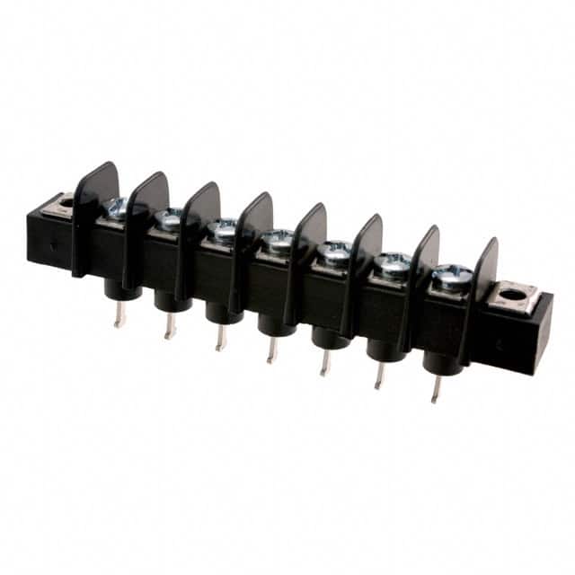 0387203207 CONN BARRIER STRIP 7CIRC 0.375"