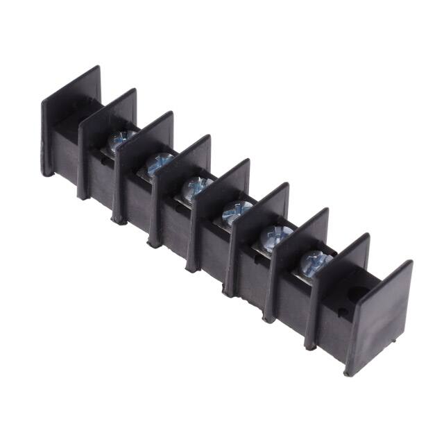 T38000-06-0 CONN BARRIER STRIP 6CIRC 0.375"