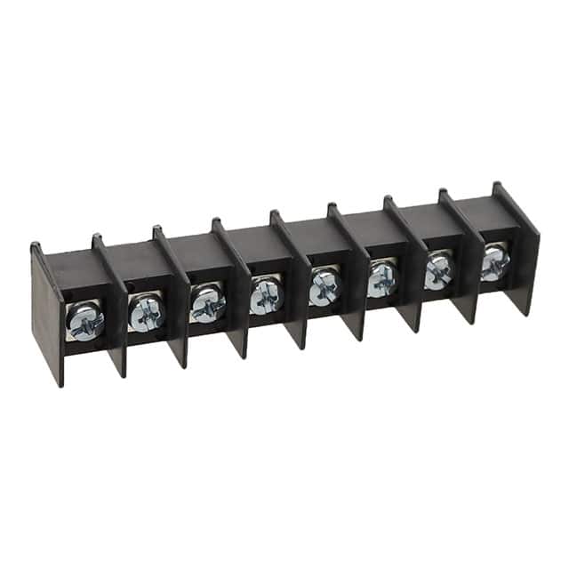 431100-08-0 CONN BARRIER STRIP 8CIRC 0.438"