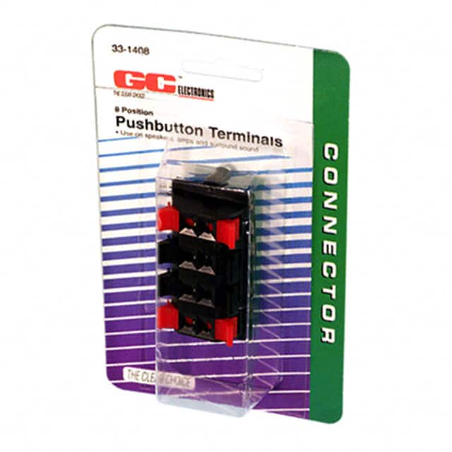 33-1408 CONN BARRIER SPKR STRIP 8CIRCUIT