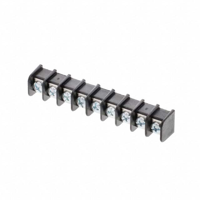 0387106309 CONN BARRIER STRIP 9CIRC 0.375"