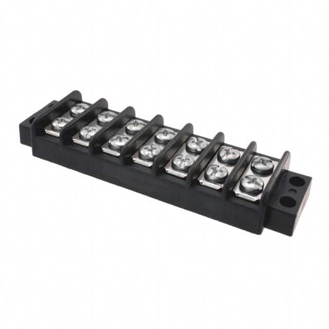 0387800107 CONN BARRIER STRIP 7CIRC 0.438"