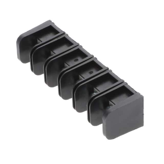 0386306606 CONN BARRIER STRIP 6CIRC 0.438"
