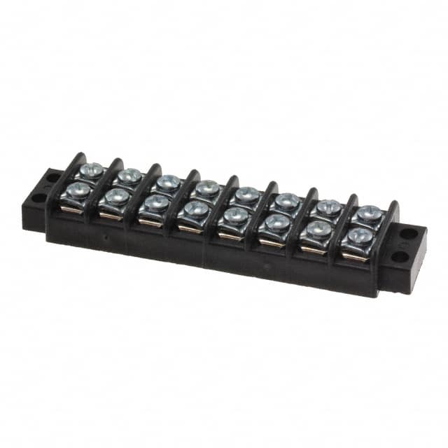 0387800308 CONN BARRIER STRIP 8CIRC 0.438"