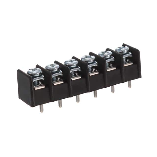 A10220607 CONN BARRIER STRIP 6CIRC 0.325"