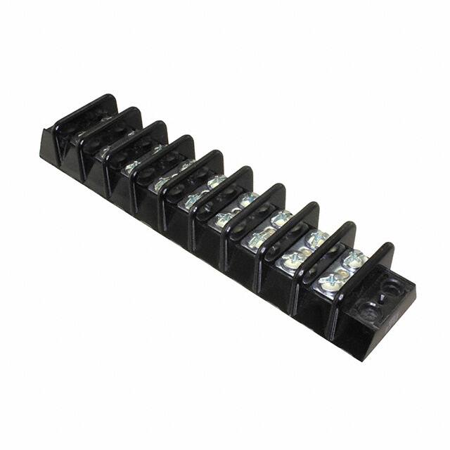 562000090 CONN BARRIER STRIP 9CIRC 0.563"