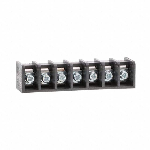 0386608807 CONN BARRIER STRIP 7CIRC 0.5"