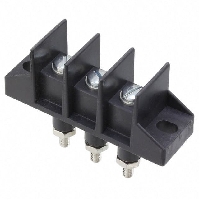 A400303 CONN BARRIER STRIP 3CIRC 0.562"