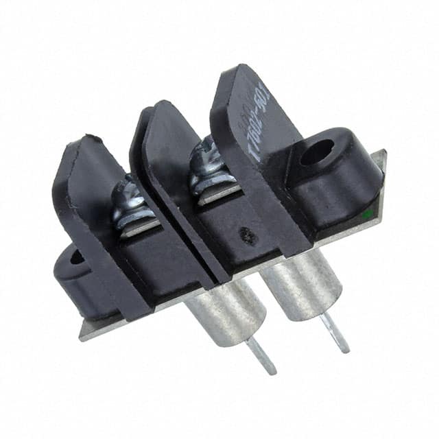 7602-501LF CONN BARRIER STRIP 2CIRC 0.437"