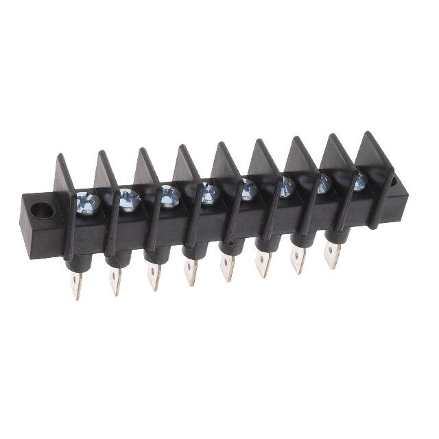 CFTQ-8 CONN BARRIER STRIP 8CIRC 0.375"